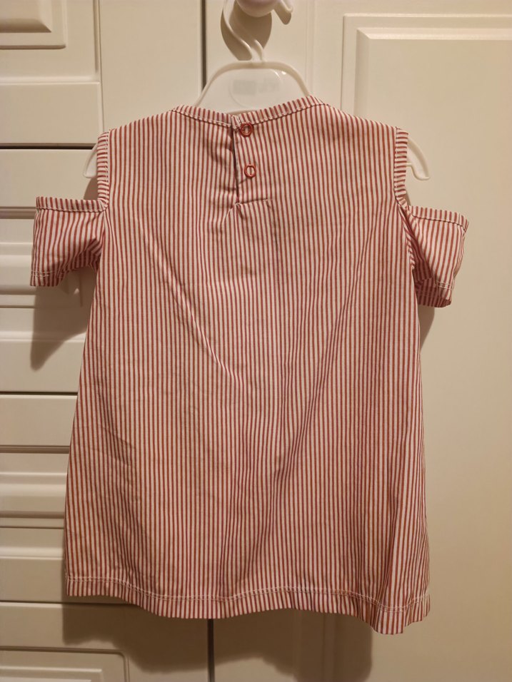 Nakışlı, Kısa Kollu Kız Çocuk Elbisesi - Görsel 2