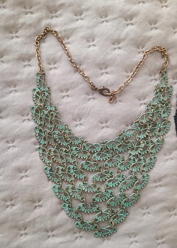 Bohem Tarzda Mini Boncuklu Kolye - Görsel 2