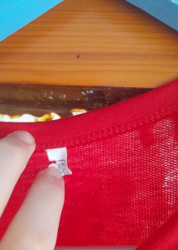 46 Beden Kırmızı Salaş Kadın Sweatshirt adet fiyatıdır.