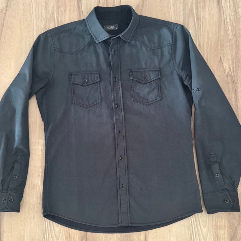 ColinS Marka Siyah Erkek Gömlek Modern Seri - Görsel 2