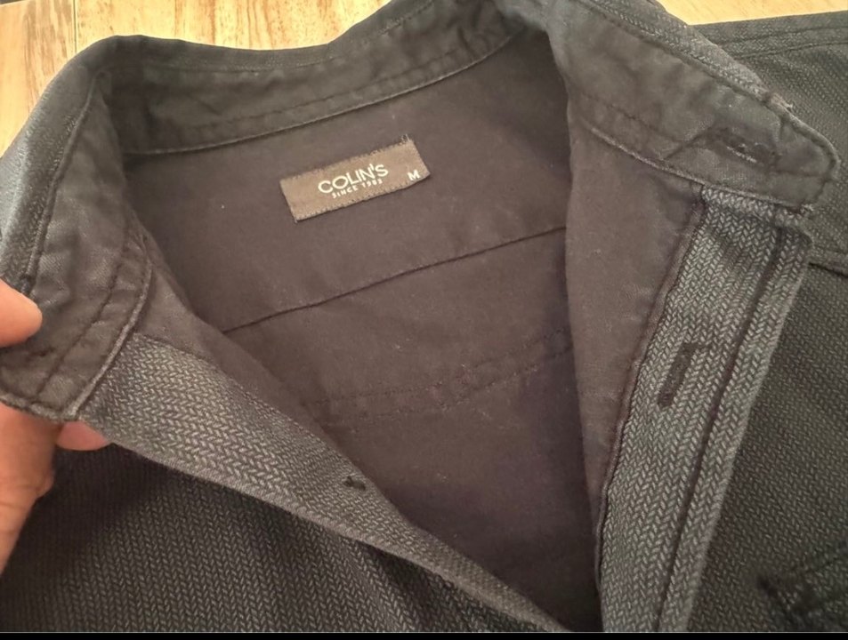 ColinS Marka Siyah Erkek Gömlek Modern Seri - Görsel 3