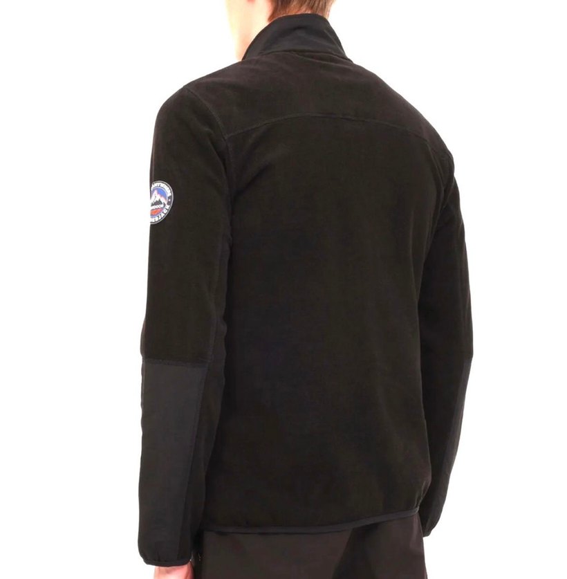 LUMBERJACK Erkek Siyah Fermuarlı Polar Sıfır Etiketli - Görsel 2