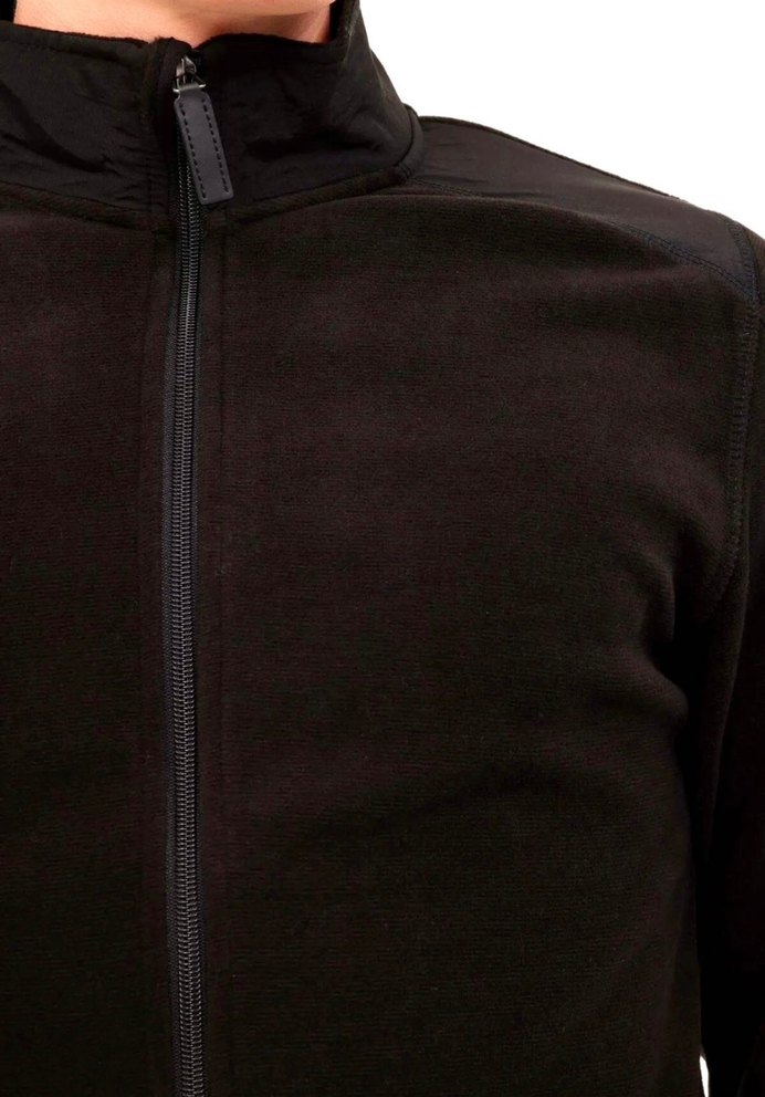 LUMBERJACK Erkek Siyah Fermuarlı Polar Sıfır Etiketli - Görsel 4