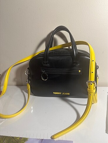 Beden siyah Renk Tommy Hilfiger çanta