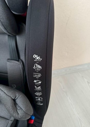 Çocuk oto koltuğu izofixli 360 derece - Görsel 2