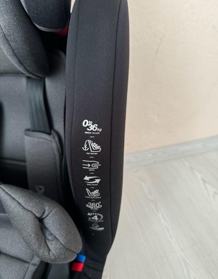 Çocuk oto koltuğu izofixli 360 derece - Görsel 2