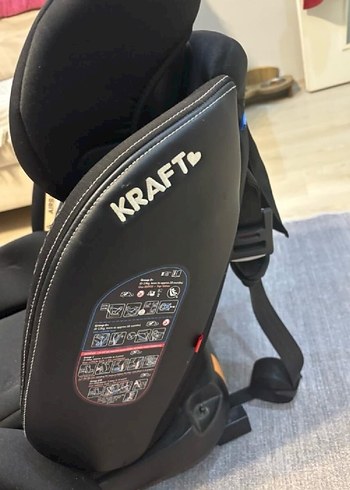 Çocuk oto koltuğu izofixli 360 derece kraft - Görsel 3