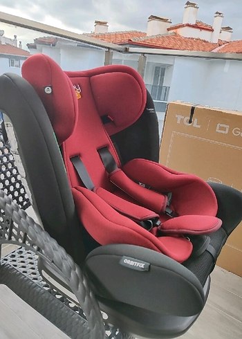Çocuk oto koltuğu izofixli 360 derece - Görsel 3