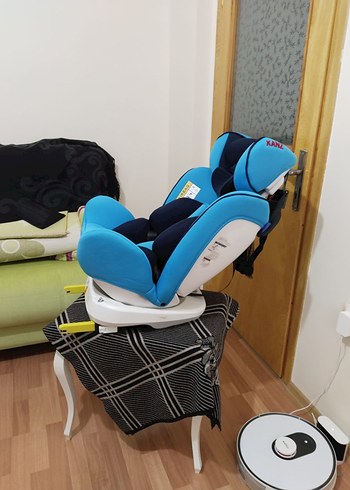 Çocuk oto koltuğu izofixli 360 derece kanz - Görsel 2
