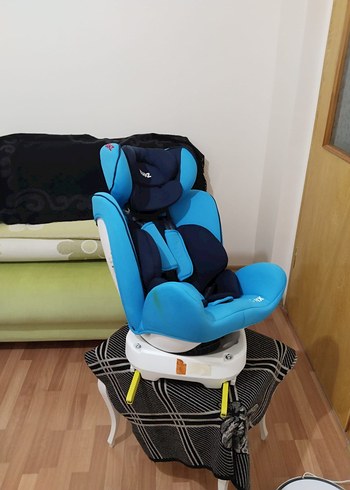 Çocuk oto koltuğu izofixli 360 derece kanz - Görsel 5
