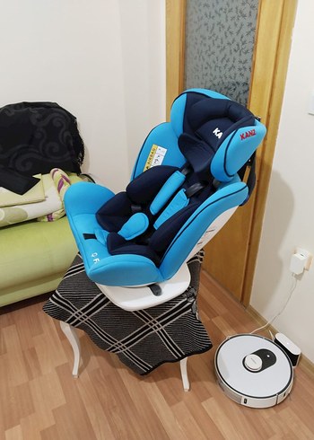 Çocuk oto koltuğu izofixli 360 derece kanz - Görsel 4