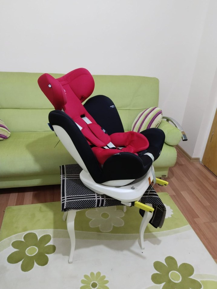 Çocuk oto koltuğu izofixli 360 derece - Görsel 5