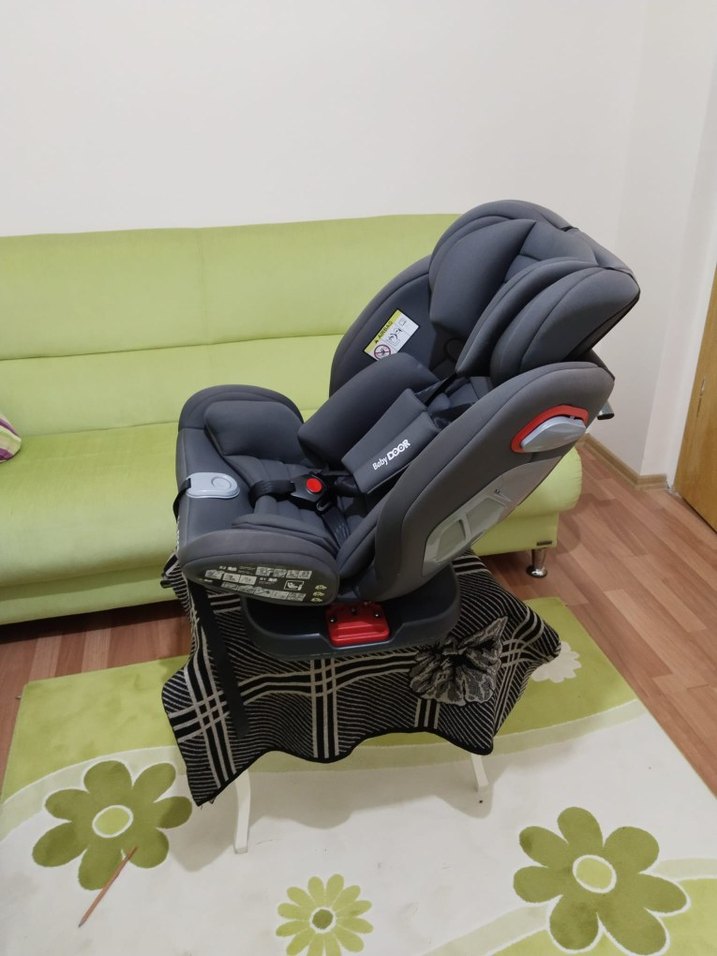 Çocuk oto koltuğu izofixli 360 derece - Görsel 5