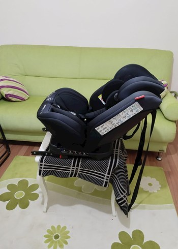 Çocuk oto koltuğu izofixli 360 derece - Görsel 4