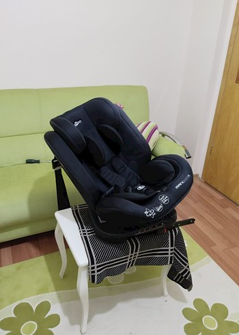 Çocuk oto koltuğu izofixli 360 derece - Görsel 5