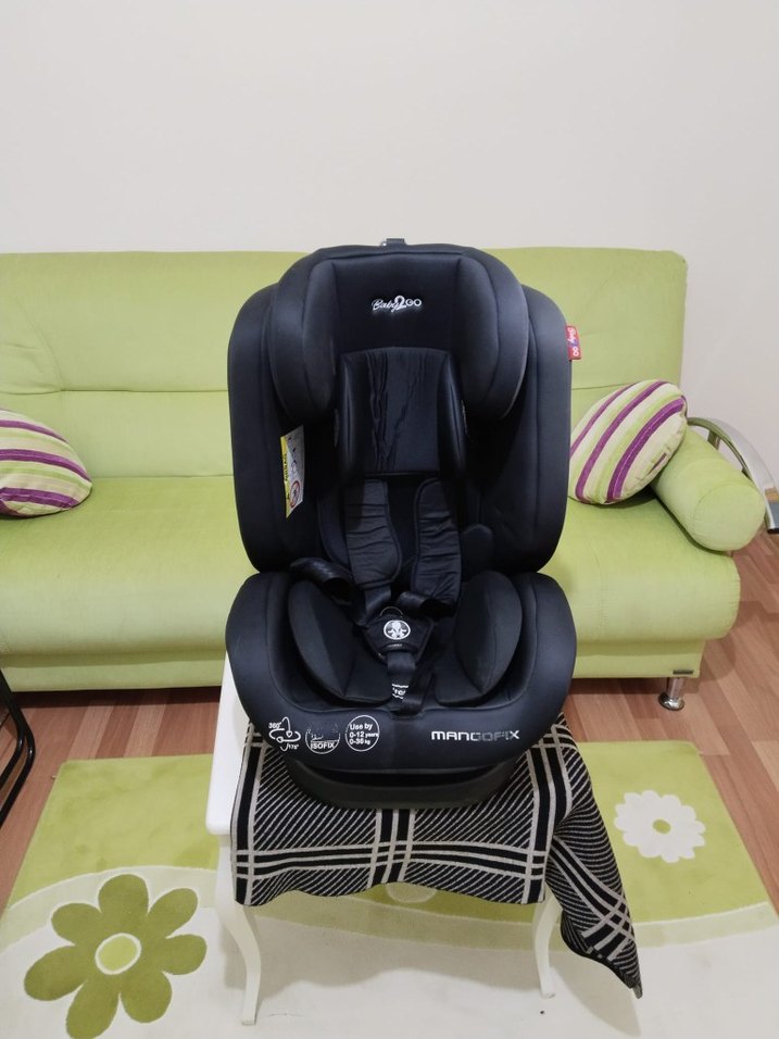 Çocuk oto koltuğu izofixli 360 derece - Görsel 3