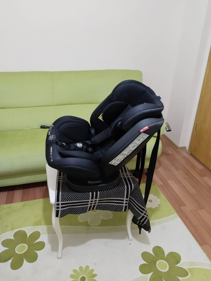 Çocuk oto koltuğu izofixli 360 derece - Görsel 2
