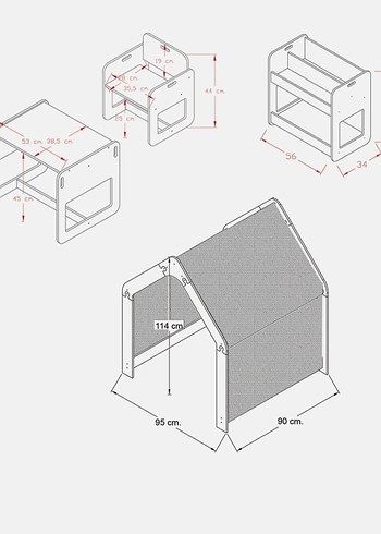 Çocuk oyun evi - Görsel 4