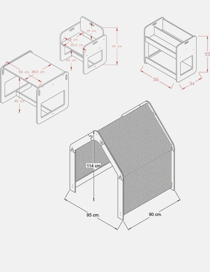 Çocuk oyun evi - Görsel 4