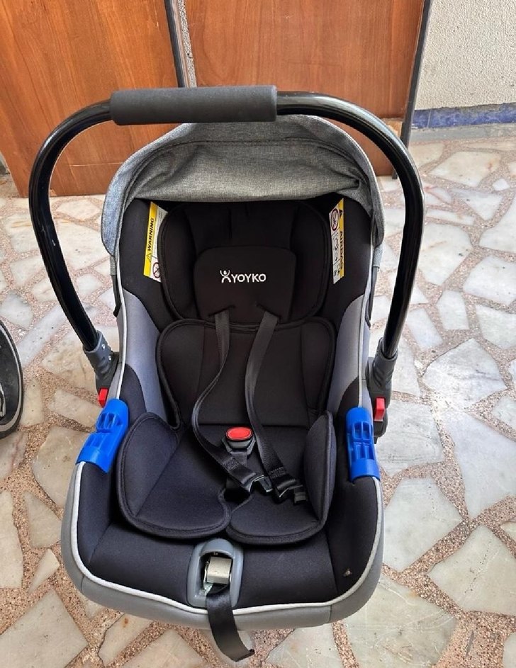 Yoyko bebek arabası ve puseti - Görsel 2