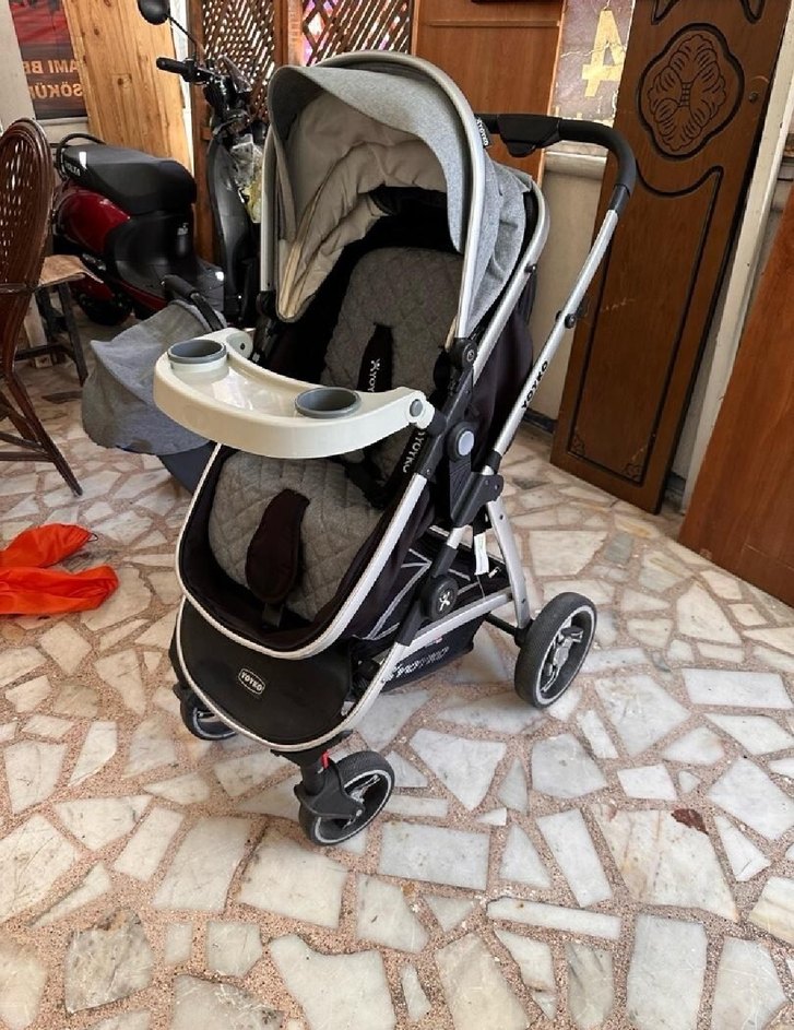 Yoyko bebek arabası ve puseti - Görsel 3
