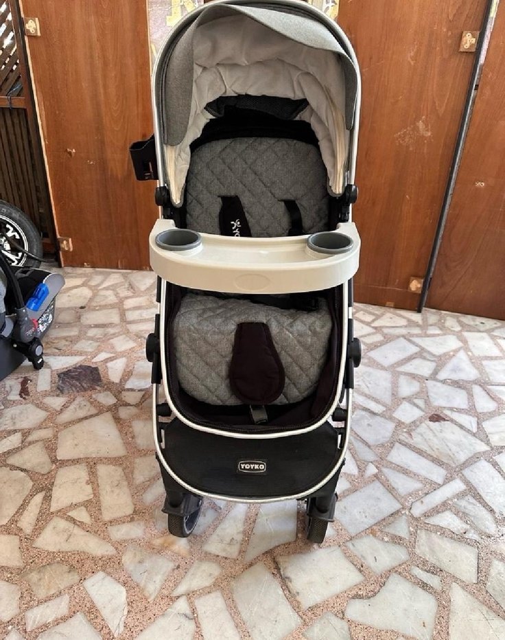 Yoyko bebek arabası ve puseti - Görsel 4