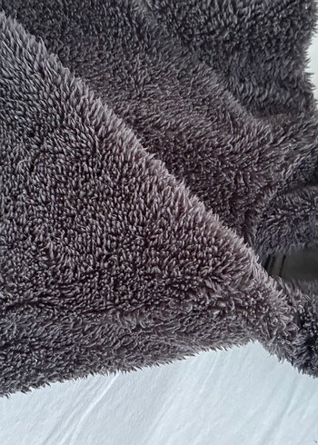 Gri Peluş Bebek Tulumu - Görsel 3