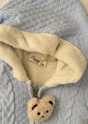 Mavi kışlık tulum - Görsel 3