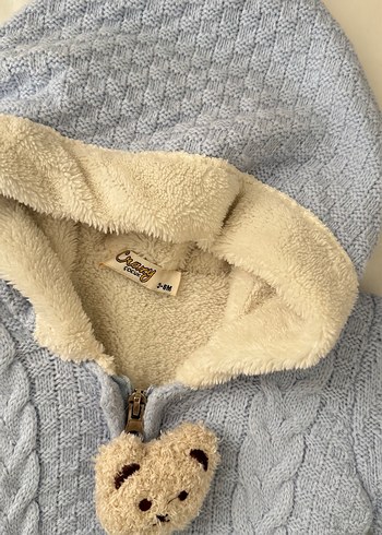 Mavi kışlık tulum - Görsel 4