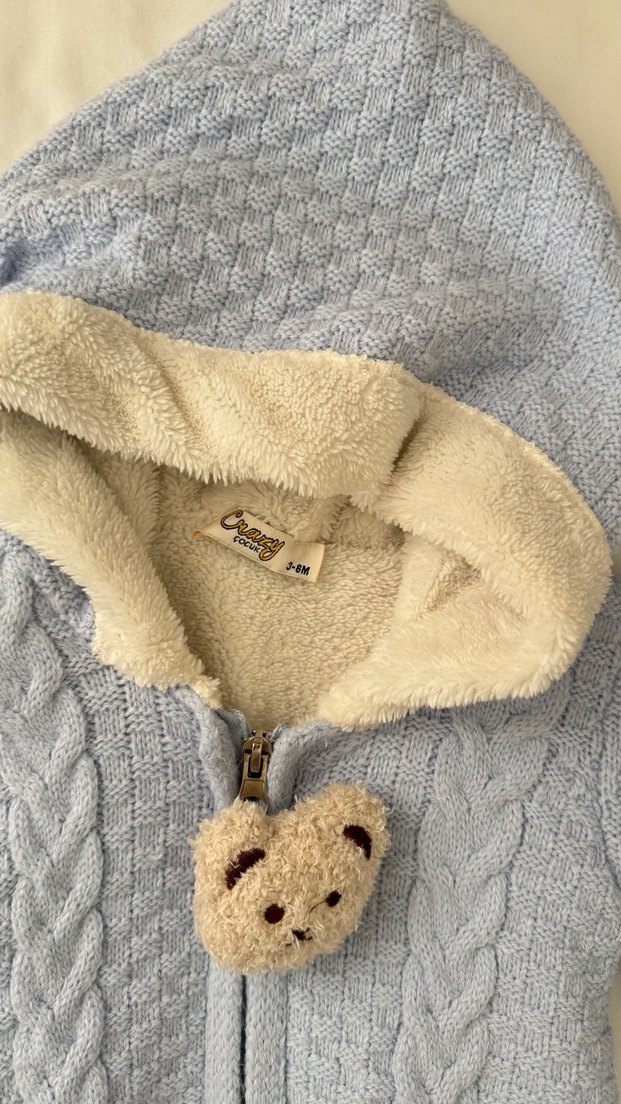 Mavi kışlık tulum - Görsel 3