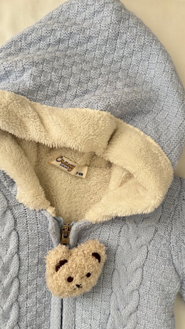 Mavi kışlık tulum - Görsel 4