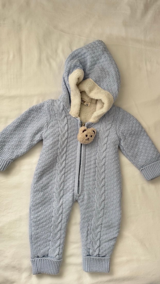 Mavi kışlık tulum - Görsel 2