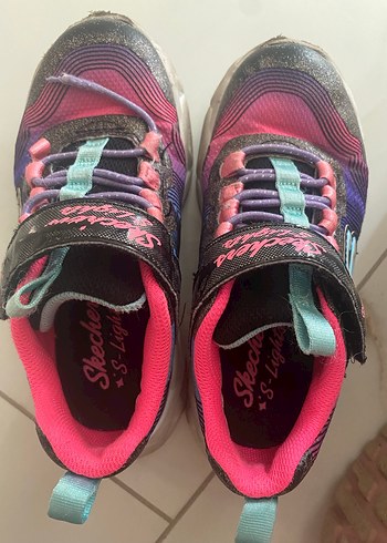 Kız Çocuk Renkli Işıklı Spor Ayakkabı - Görsel 5