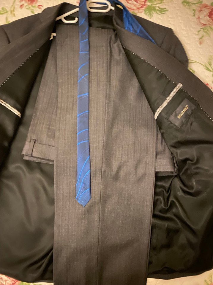 Klasik Gri Erkek Takım Elbise - Görsel 2