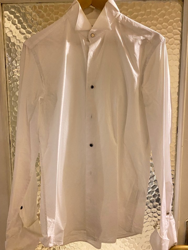 Düğmeli Siyah Erkek Takım Elbise Damatlık - Görsel 4