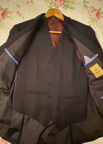 Klasik Bordo Erkek Takım Elbise - Görsel 3