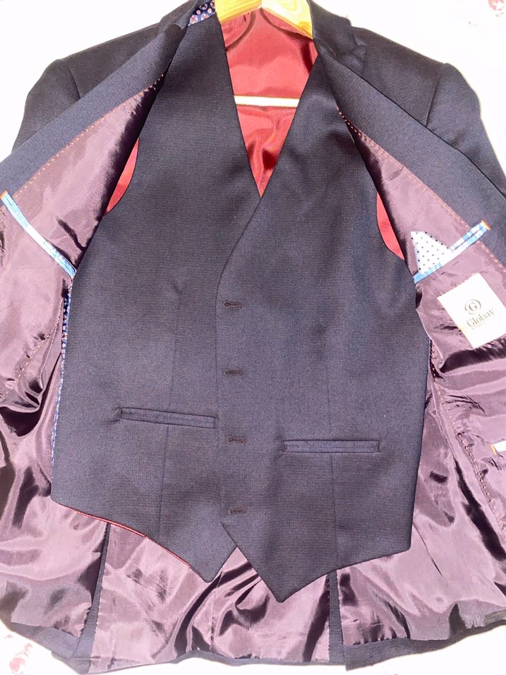 Klasik Bordo Erkek Takım Elbise - Görsel 2