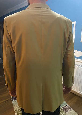 Bej Parlak Erkek Ceket Regular Fit - Görsel 4