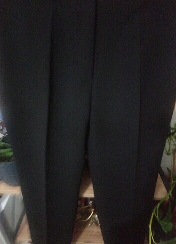 Klasik kesim siyah pantolon 