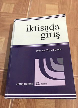 İktisada Giriş Zeynel Dinler