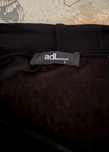 Siyah Kuşaklı Kadın Midi Hırka - Görsel 3