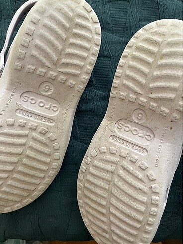 36 Beden mor Renk Orjinal crocs terlik
