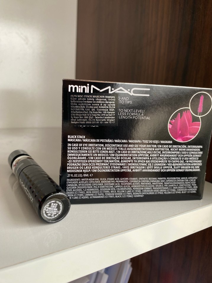 MAC Stack Siyah Maskara 8 ml - Görsel 4
