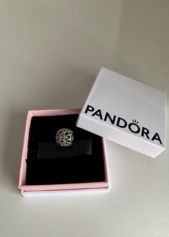 Pandora kafes işi gül charm - Görsel 4