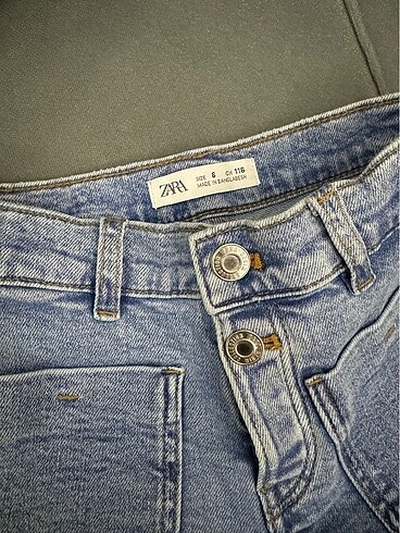 6 Yaş Beden Zara Kız çocuk jean şort