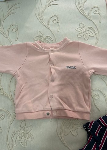 Çocuk Baskılı ve Çizgili İçlik Seti - Görsel 2