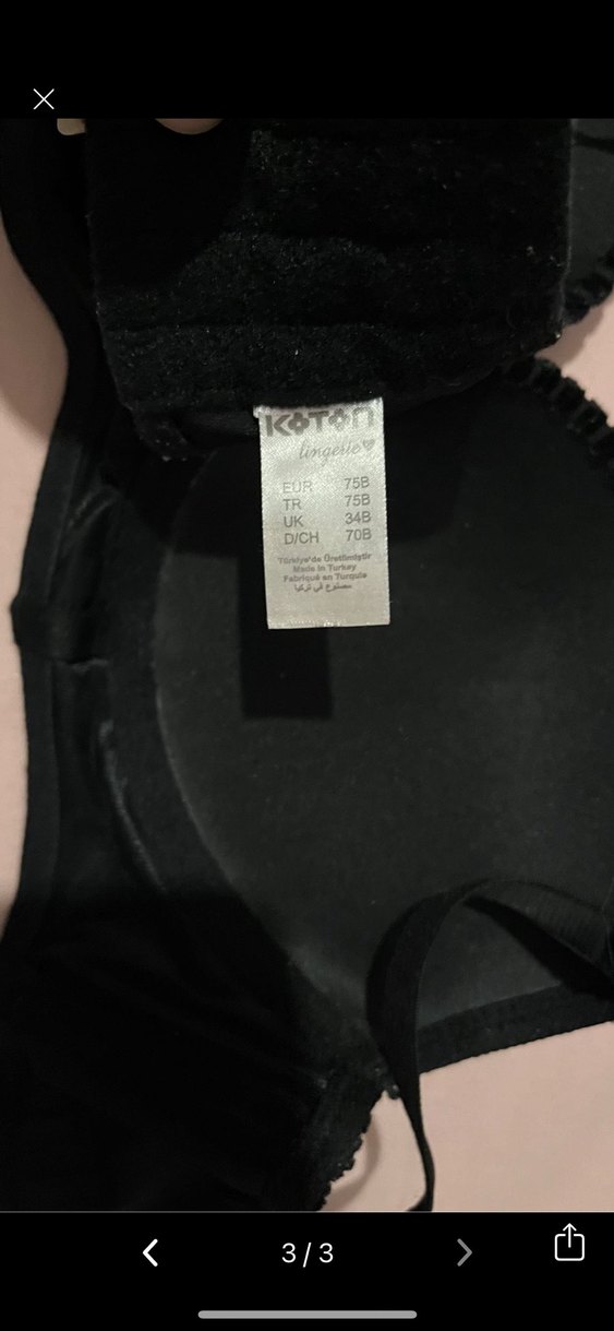 Siyah Gotik Kadife Sütyen - Görsel 3