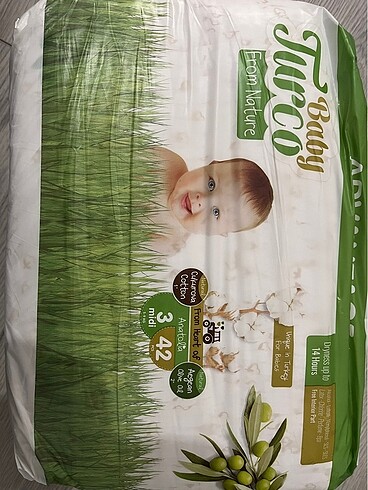 3 Beden: 4-9 kg Beden Baby turco 3 numara bez