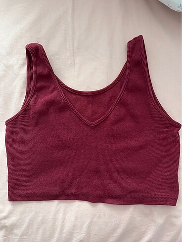 l Beden bordo Renk 2li crop