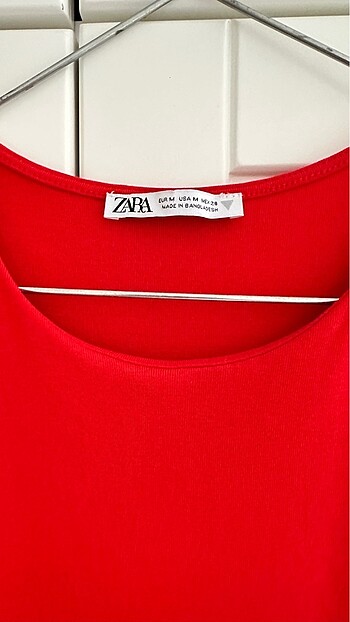 Zara Zara kırmızı elbise